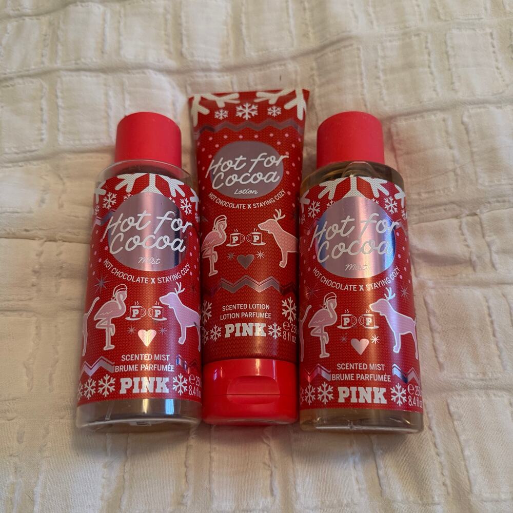 PINK Hot for Coco Perfume and Lotion Lot